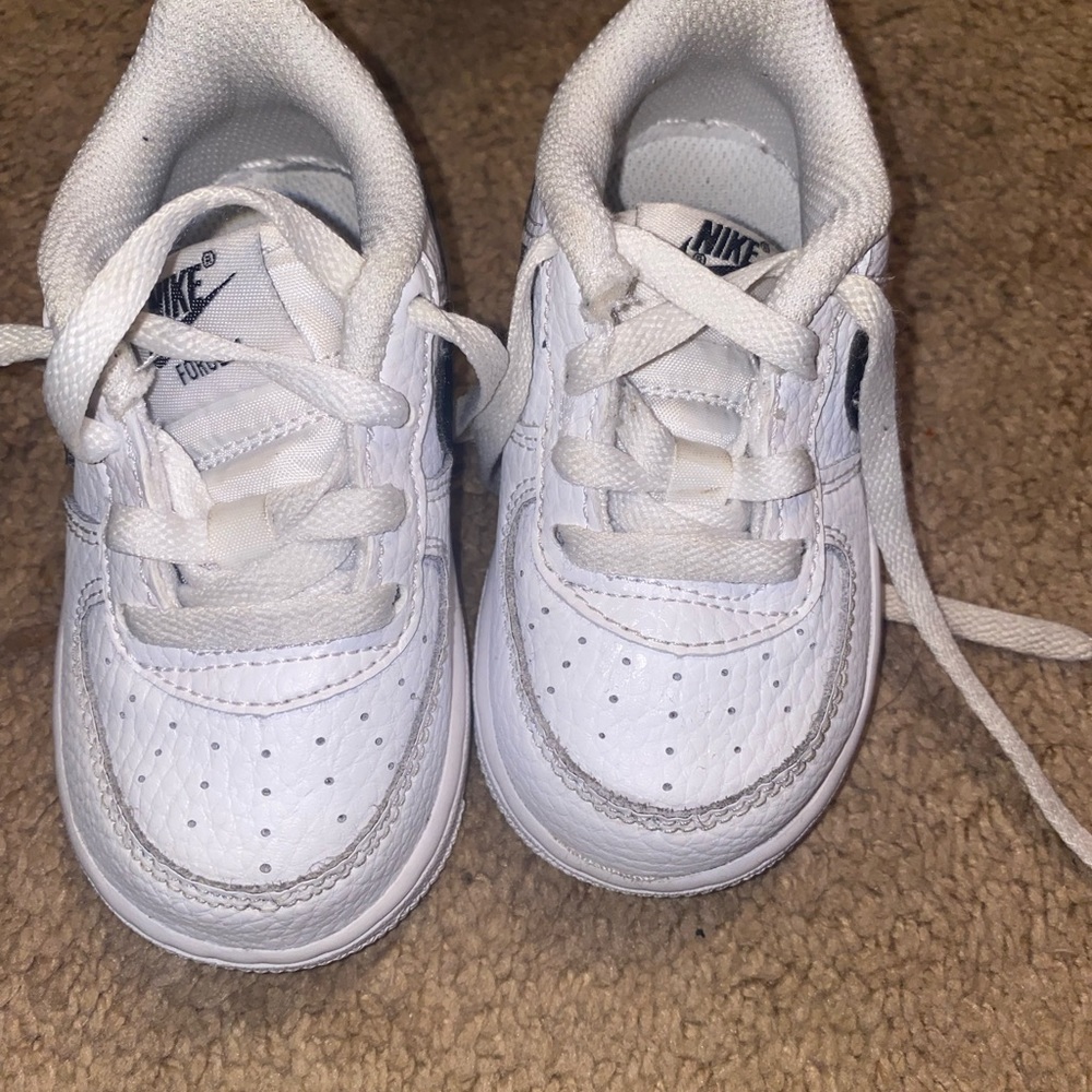 Toddler Air Forces Black and White 5c